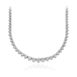 Rivera Illusion Set 5.00 Carat Round Lab Diamond Necklace