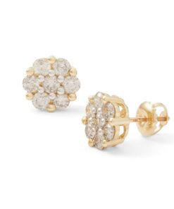 Cluster 0.25 Carat Diamond Earrings