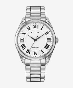 Citizen Roman Numeral Silver Tone Ladies Watch